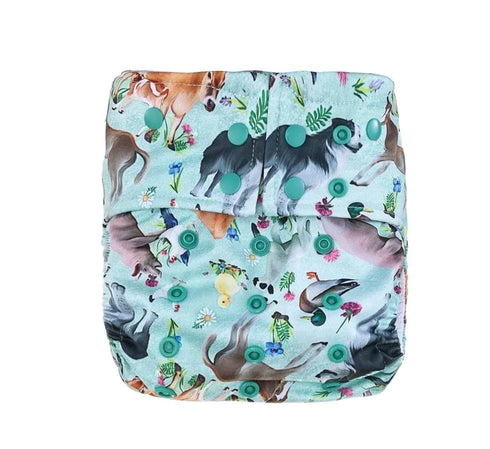 Bella Collection Double Row Night Nappy OSFM